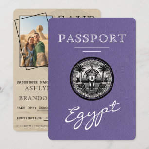 Lilaf Egypten Pass Wedding Spara Datumet
