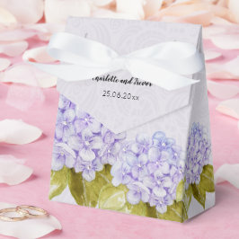 Lilafärgade Hydrangea Handmålad Presentaskar