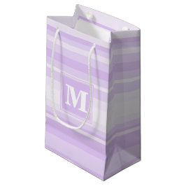 Lilafärgade monogramränder