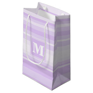 Lilafärgade monogramränder