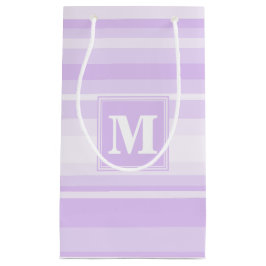 Lilafärgade monogramränder