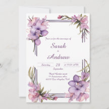 Lilah Flower Art: Inbjudan till Personlig bröllop