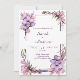 Lilah Flower Art: Inbjudan till Personlig bröllop
