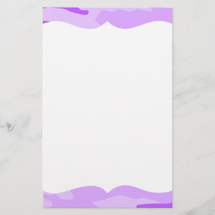Lilakamouflagebrevpapper Brevpapper