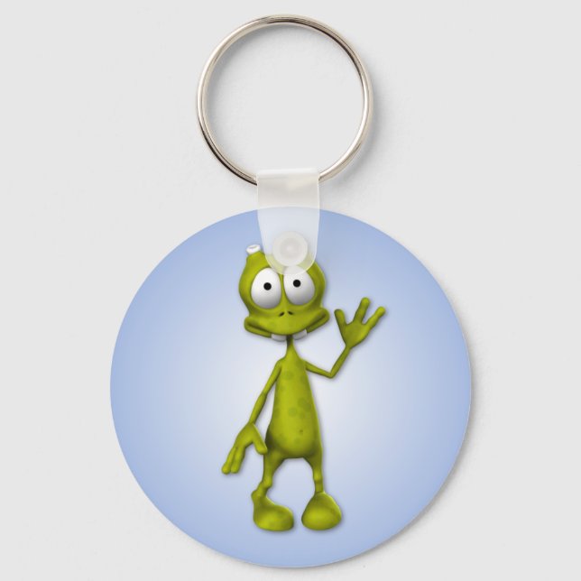 Lil'Alien Keychain Nyckelring (Framsida)