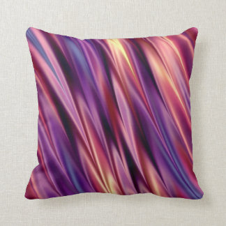 Lilan görar randig solnedgångfärger kudde