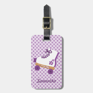 Lilan pricker rullskridskon bagagebricka