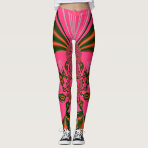 Lilans utformning Bakgrund Kvinnor Leggings