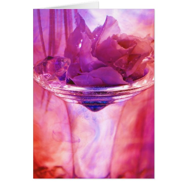 "Lilaro" samling Hälsningskort (Framsidan)