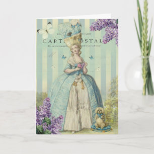 Lilas au printemps, Grattis på födelsedagen Kort