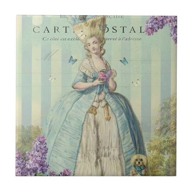 Lilas au printemps kakelplatta (Framsidan)