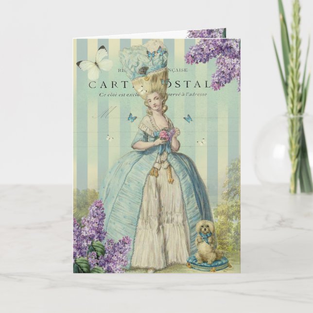 Lilas au printemps, Mammor Dat Kort (Framsida)