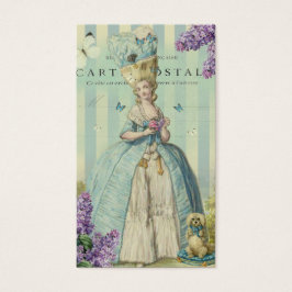 Lilas au printemps, swing märkre visitkort