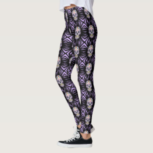 Lilasockerskalle Leggings