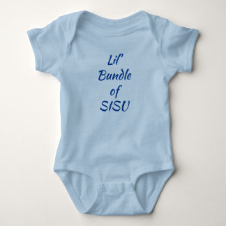 Lil'Bundle SISU Finlands Baby One-Biet (blå) T Shirt