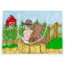 Lil'Cowboy and Nalle Boy's Baby Shower