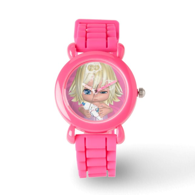 LilCutie2 Glitter Watch Armbandsur (Framsida)