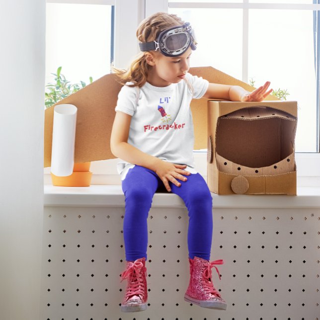 Lil'Firecracker 4:e juli T Shirt (Skapare uppladdad)