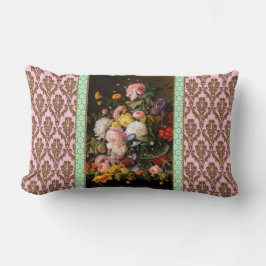 Lilflormth Blommigt Lumbar Lumbarkudde