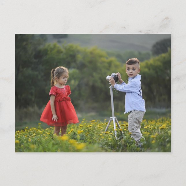 Lilfotograf Vykort (Framsida)