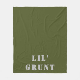 Lil'Grunt-militären Fleecefilt