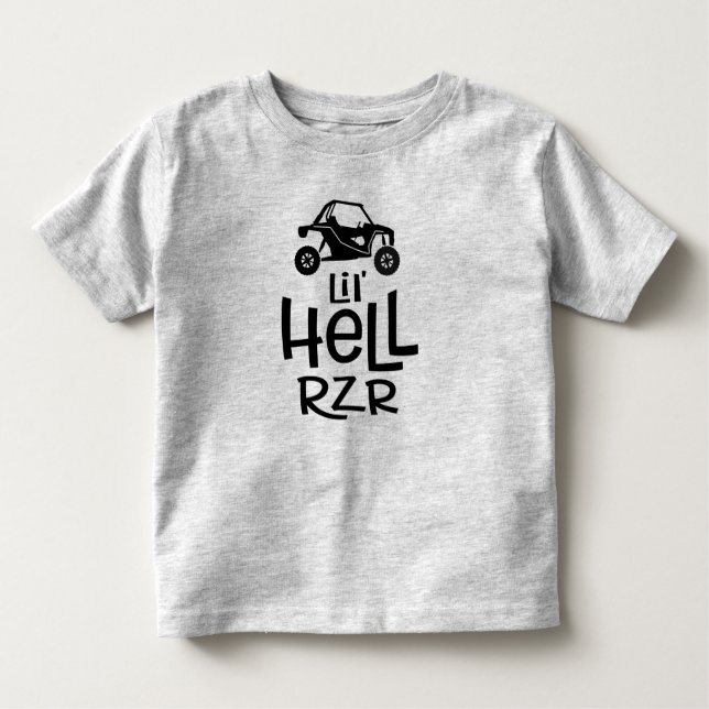 Lil'helvetet RZR Raiser Badass SxS Småbarn T-Shirt (Framsida)