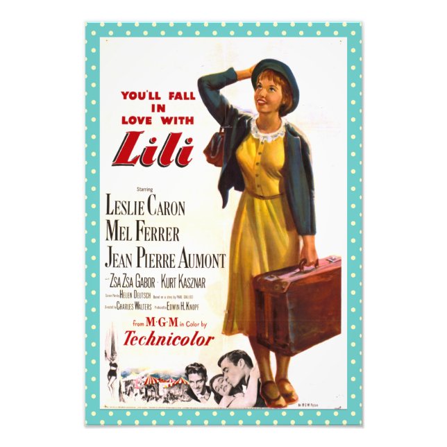 Lili, poster film (Framsidan)