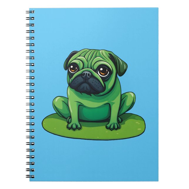 Lili Pug Anteckningsbok (Framsidan)