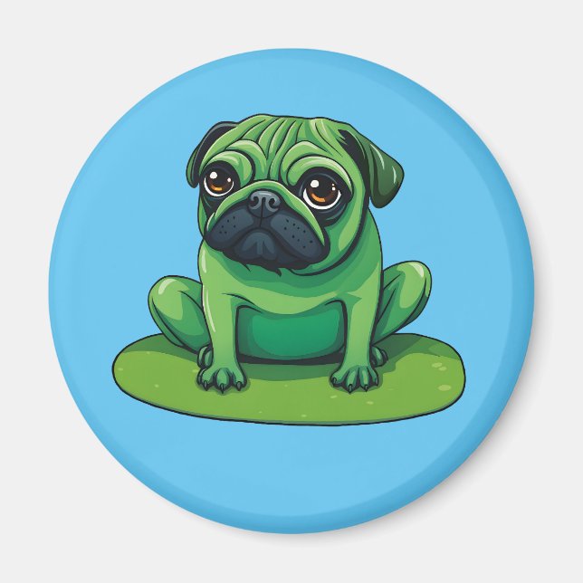 Lili Pug Magnet (Framsidan)