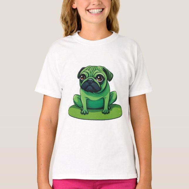 Lili Pug T Shirt (Framsida)