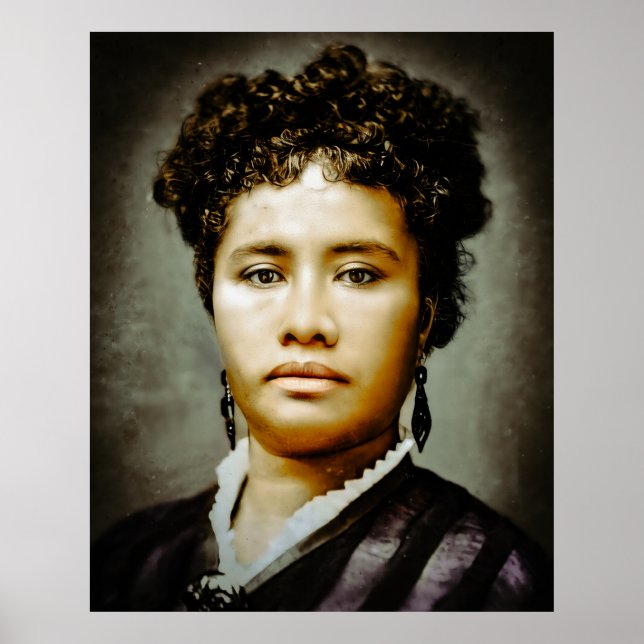 Lili uokalani 1880 poster (Framsidan)