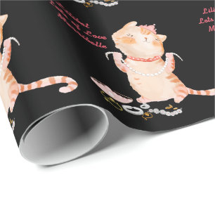 "Lilibet Named Gift Wrap" - olika utformningar Presentpapper