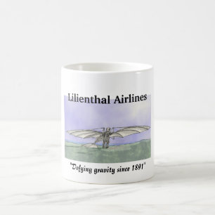 Lilienthal flygbolag kaffemugg