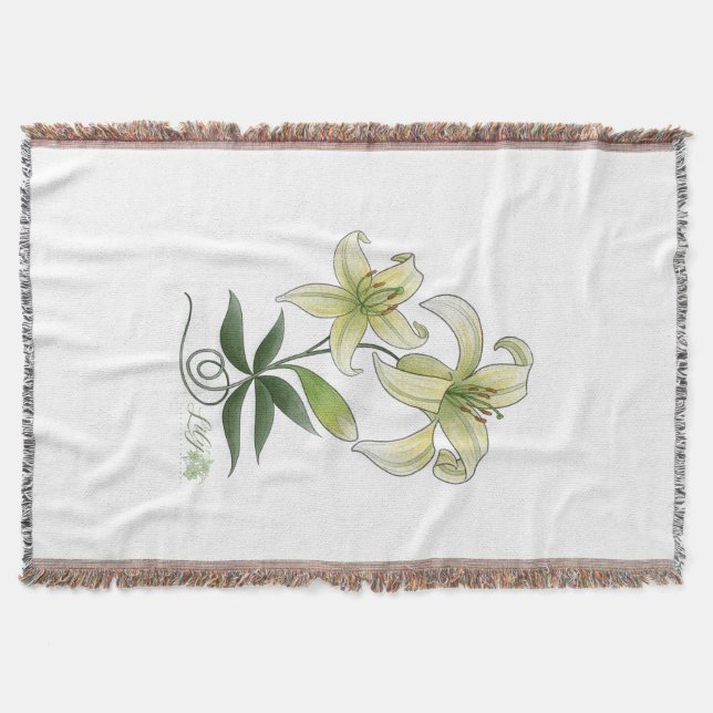 Lilies Filt (Framsidan)