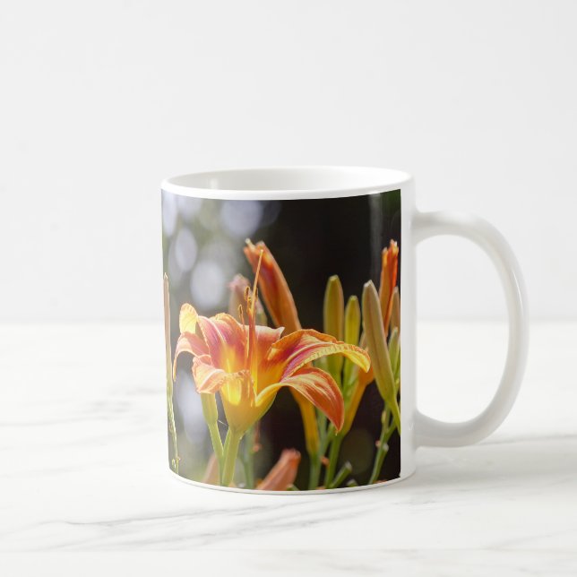 Lilies in the Sunshine Kaffemugg (Höger)