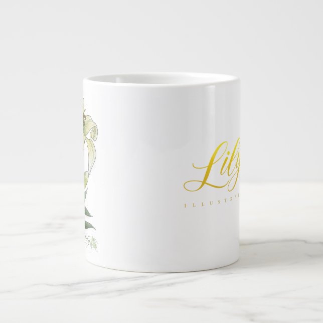 Lilies Jumbo Mugg (Framsidan)