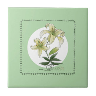 Lilies Kakelplatta