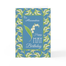 Lilies kan få födelsekort för att anpassa sig, blå