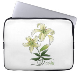 Lilies Laptop Fodral