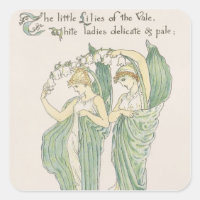 Lilies of the Vale, from Flora Feast, 1901 (colo)