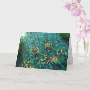 Lilies på Vatten-kortet Kort