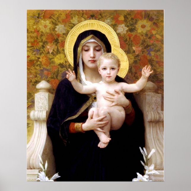 Lilies-viruset (La Vierge au Lys) Poster (Framsidan)