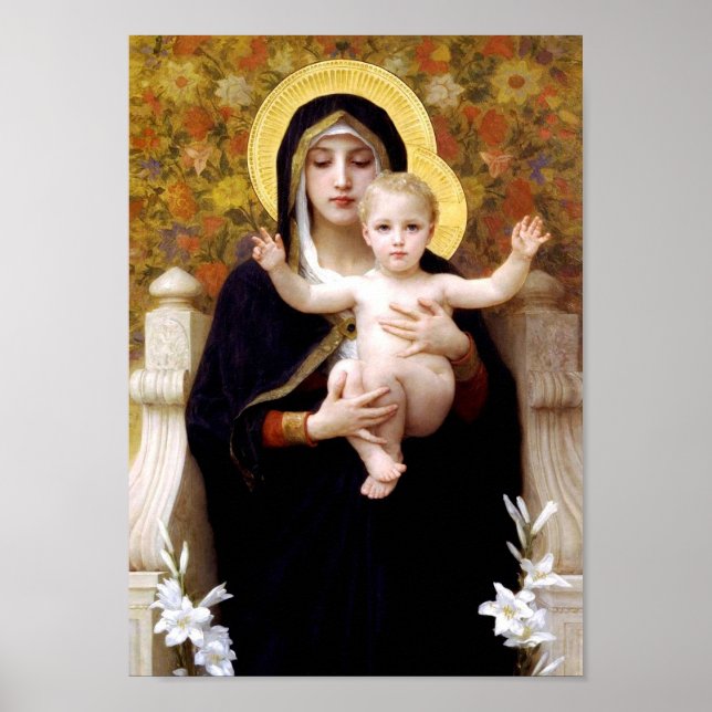 Lilies-viruset (La Vierge au Lys) Poster (Framsidan)
