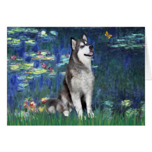 Lililes #5 - Alaska Malamute Hälsningskort