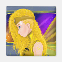 Lilin OC - Cyborg angel - Starset inspirerad konst