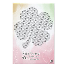 Lil'Inspirations #16 - Fortune favors the brave Fototryck