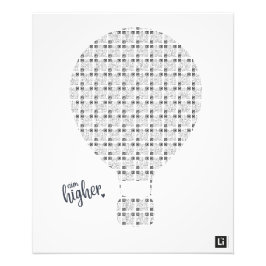 Lil'Inspirations #19 - Aim higher Fototryck