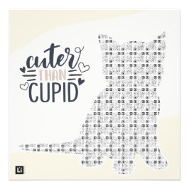 Lil'Inspirations #25 - Cuter than cupid Fototryck