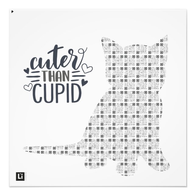 Lil'Inspirations #26 - Cuter than cupid Fototryck (Framsidan)