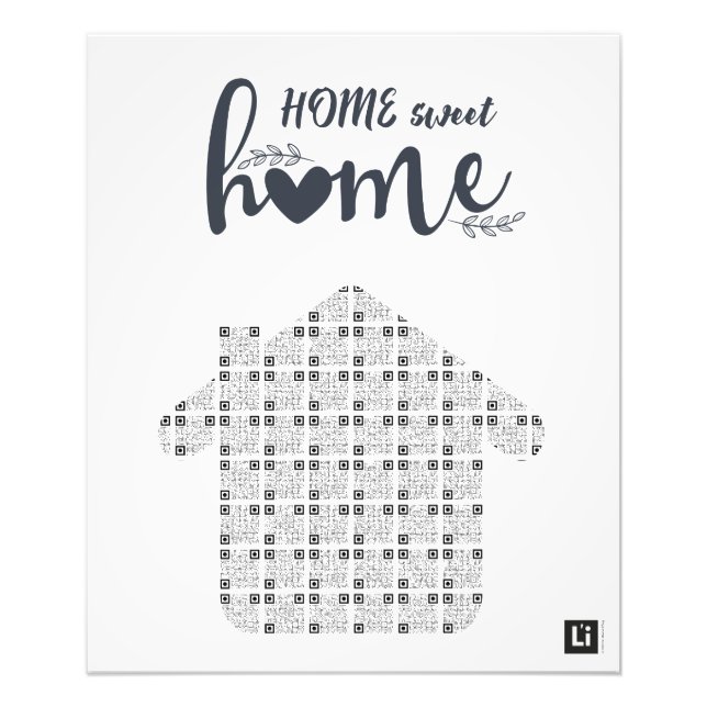 Lil'Inspirations #28 - Home Sweet Home Fotodruck Fototryck (Framsidan)